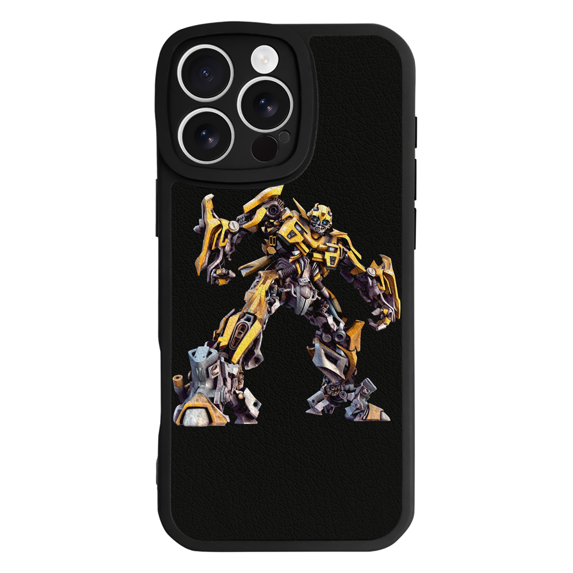 （画像用） Transformers トランスフォーマー 【iPhone 16シリーズ対応】シリコンスマホケース（レザー調） 材質：シリコン